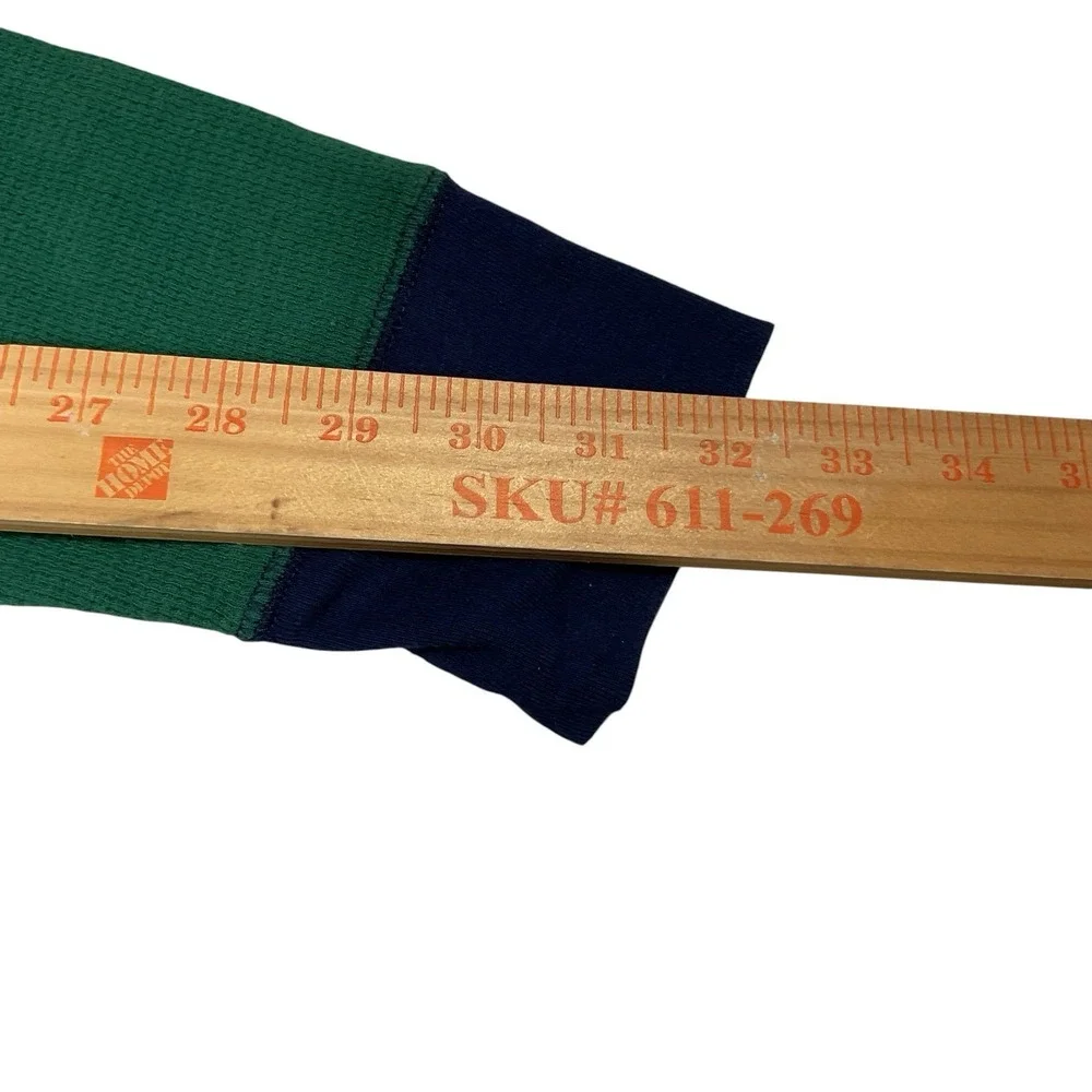 Polo Ralph Lauren Waffle Knit‎ Thermal Mens Green  Long Sleeve Shirt